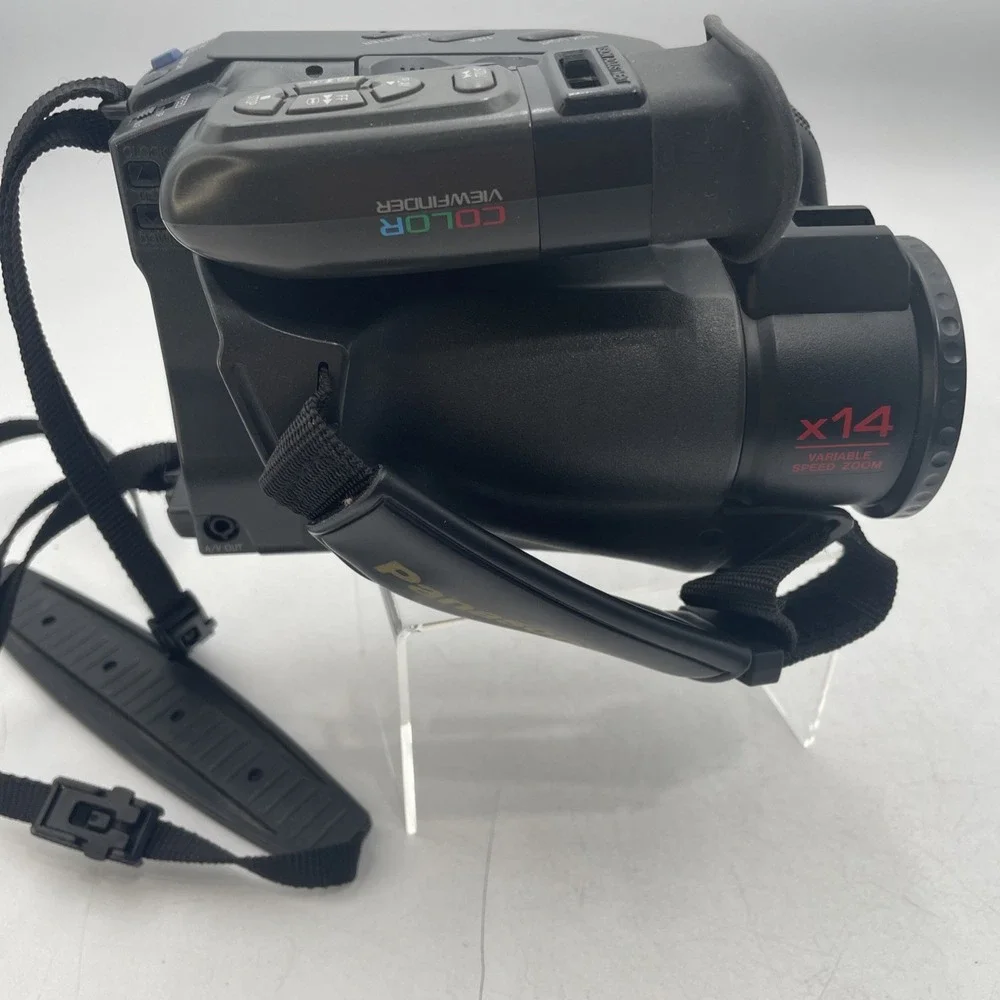 PANASONIC PALMCORDER IQ PV-IQ305 Video Rec+Battery+Charger+Cables+Case-Tested